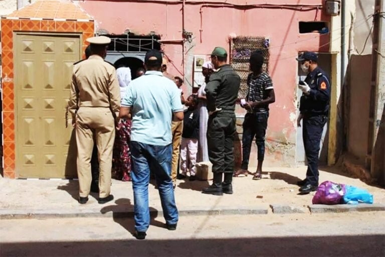 Arrestation Migrants Rabat ASCOMS Enass
