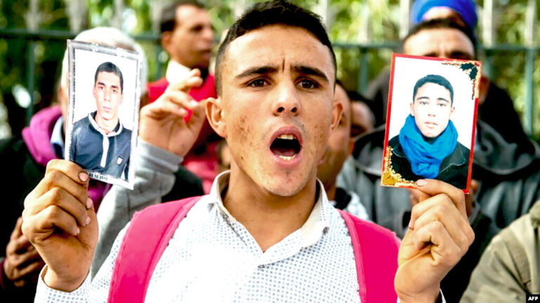 Enass Familles Detenus Harraga Marocains Lybie