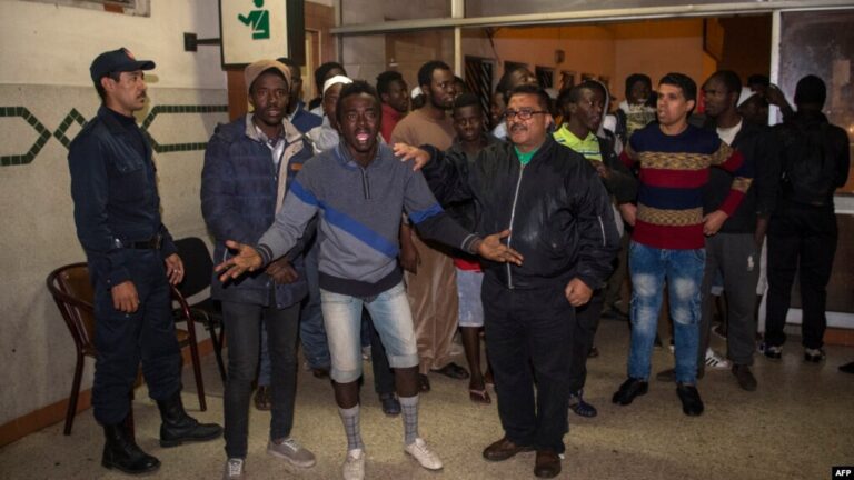 Jeunes migrants a Casa