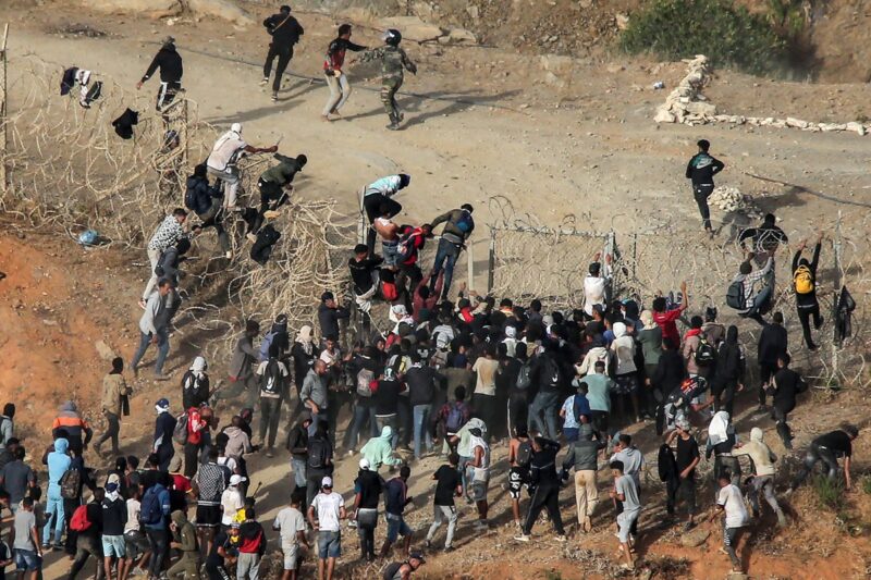 MOROCCO SPAIN MIGRATION BORDER