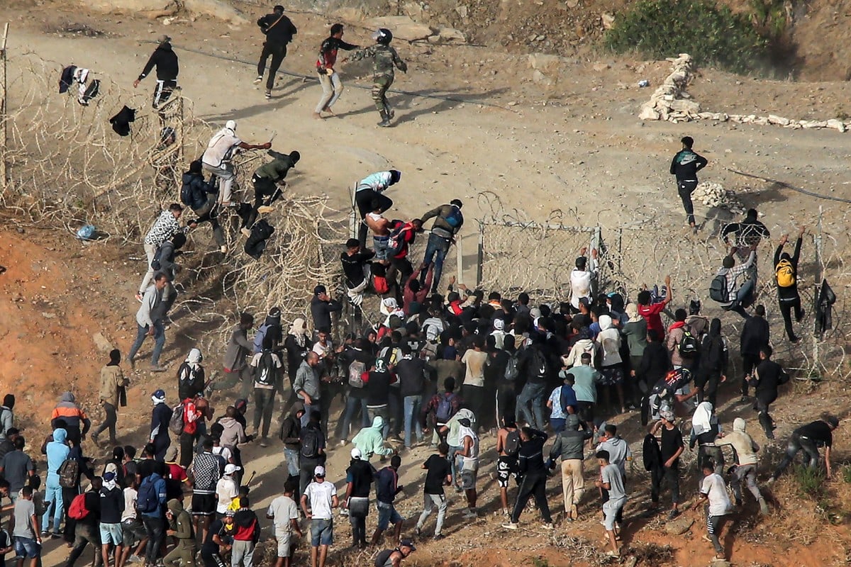 MOROCCO SPAIN MIGRATION BORDER