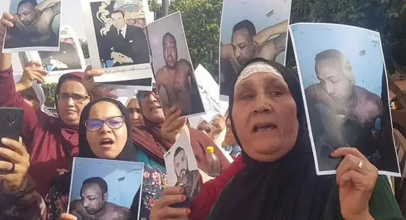 احتجاج على قتل ياسين الشبلي