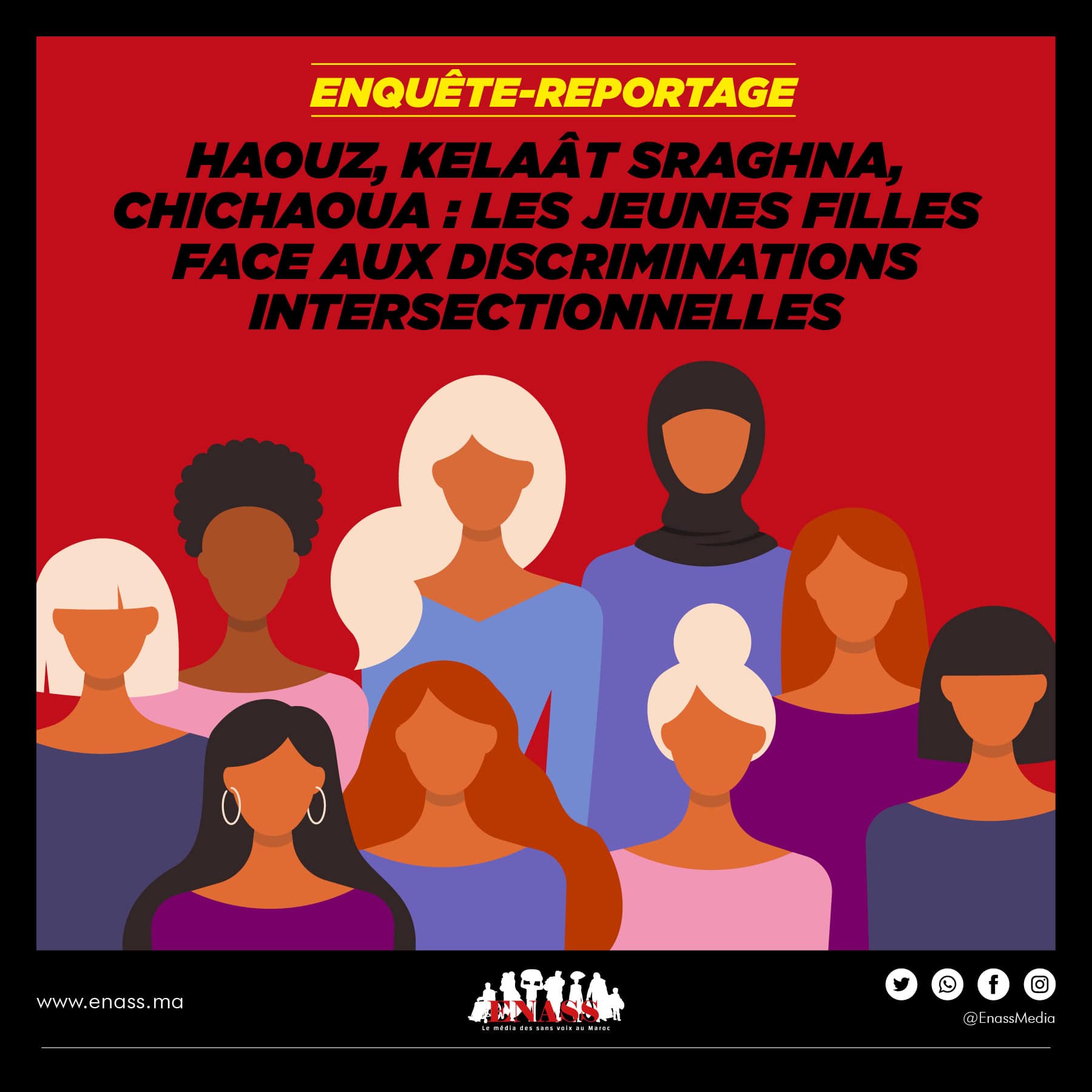 • jeunes filles face aux discriminations